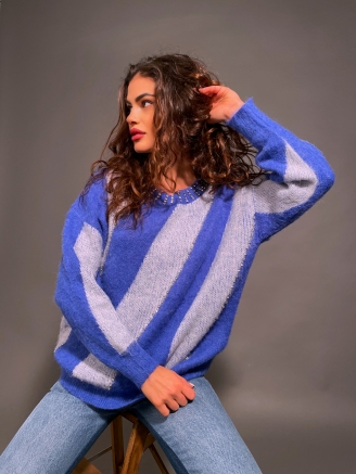 Пуловер Francis blue