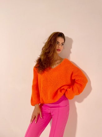 Пуловер Karmela orange