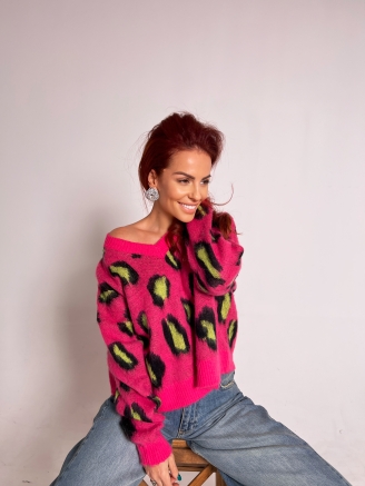 Пуловер Leania pink 