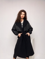 Палто яке Kremina black