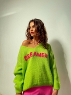 Пуловер Dreamer lime