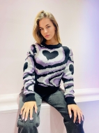 Пуловер Sarah Purple