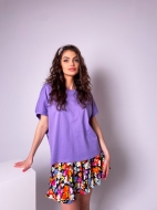 Тениска Levina purple