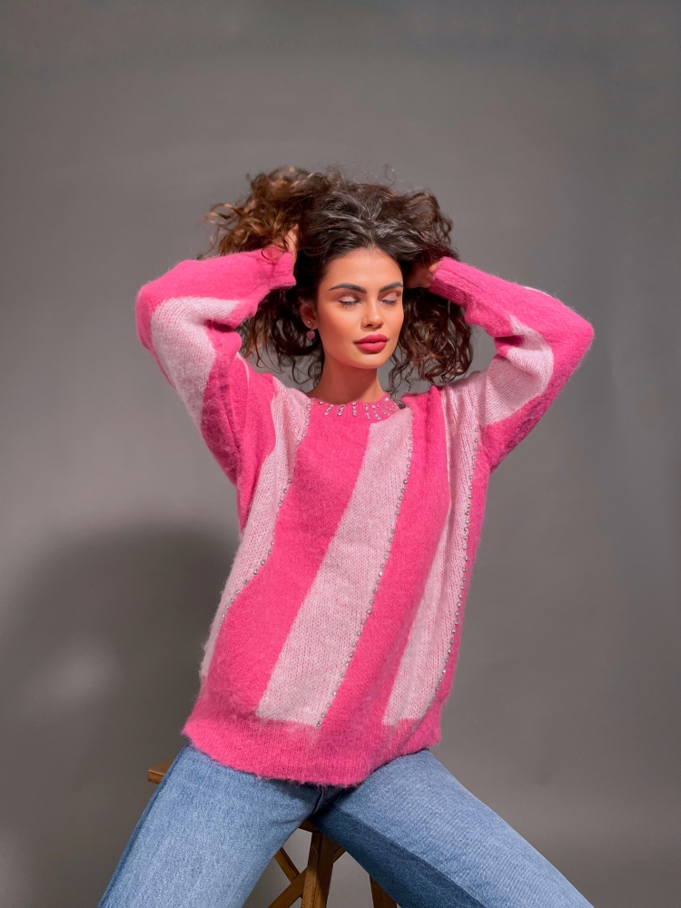 Пуловер Francis pink