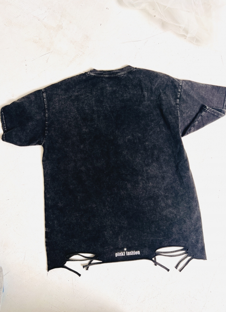 Тениска Teni black