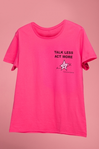 Тениска Act More Pink